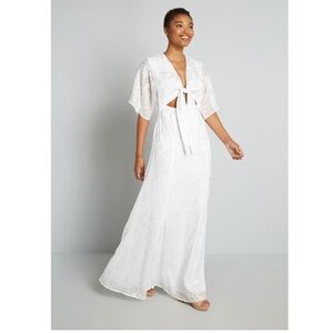 NWT Hutch Love in the Abstract Maxi Dress Size 4